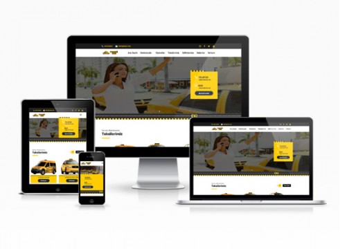 Taksi Durağı Web Sitesi