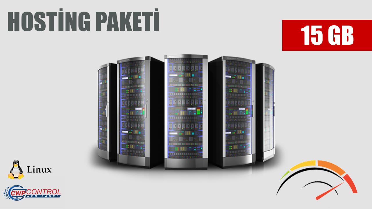 Web Hosting Paketi 15 GB Aylık