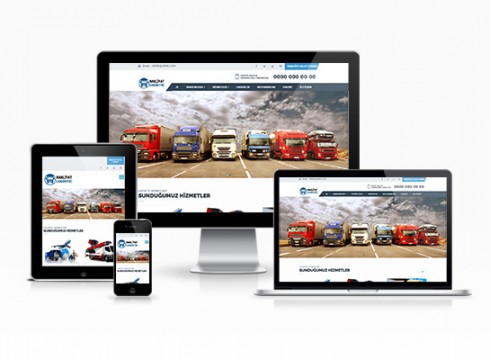 Hazır Lojistik Web Sitesi