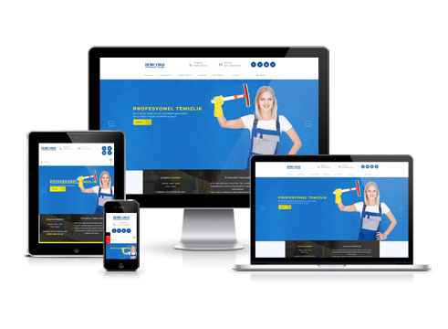 Temizlik Web Sitesi - Damla