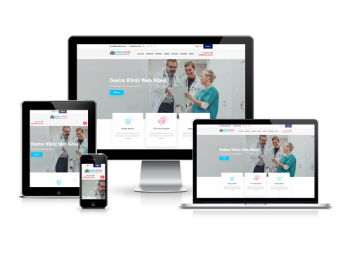 Hazır Web Sitesi - Klinik