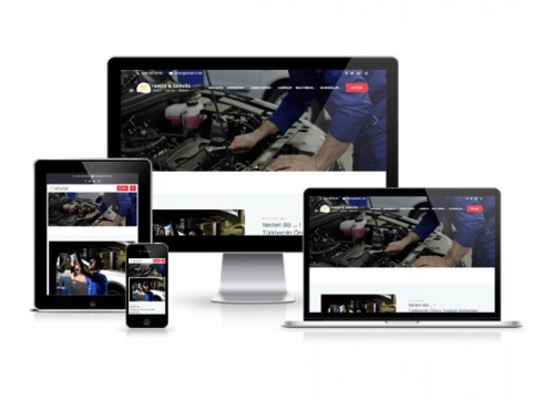 Oto Servis-Bakım Web Sitesi - Volant
